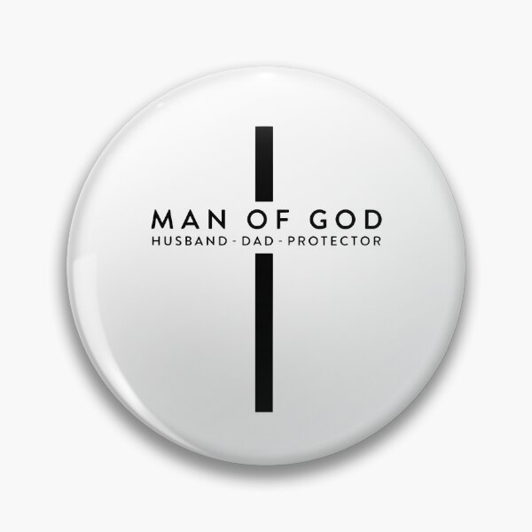 Item preview, Man Of God Husband Dad Protector designed and sold by seektopus.