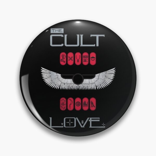 Item preview, The Cults Band Egyptian Love Emblem  designed and sold by HarsuPreart.