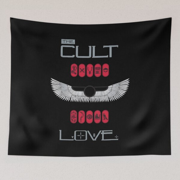 Item preview, The Cults Band Egyptian Love Emblem designed and sold by HarsuPreart.