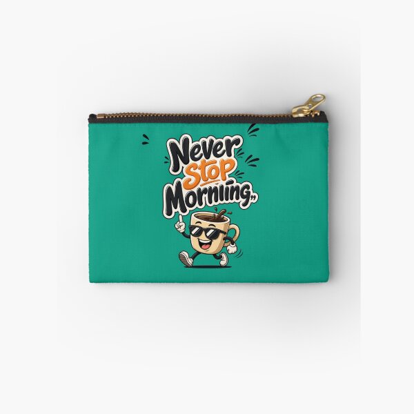 Item preview, Never Stop Morning - Minimalizm Typography Art designed and sold by Mattigiov.