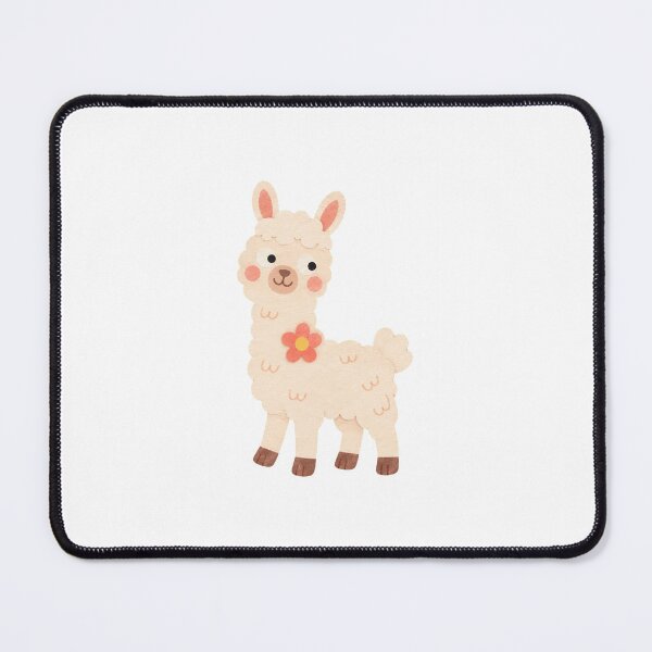 Item preview, Llama with a Flower Badge designed and sold by The-Art-of-D.