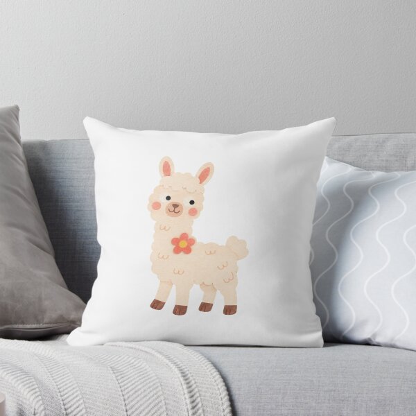 Item preview, Llama with a Flower Badge designed and sold by The-Art-of-D.