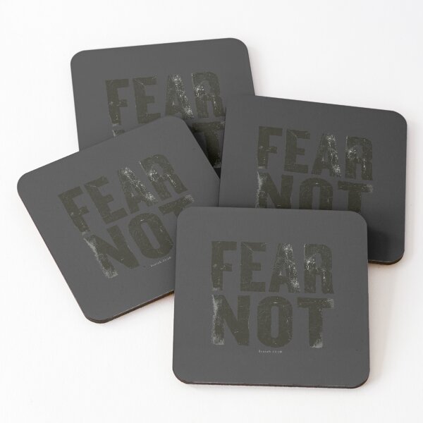 Item preview, Fear Not Isaiah 41:10 Distressed Christian Verse designed and sold by NicolasGlowArt.