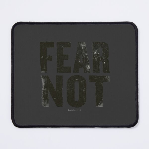 Item preview, Fear Not Isaiah 41:10 Distressed Christian Verse designed and sold by NicolasGlowArt.