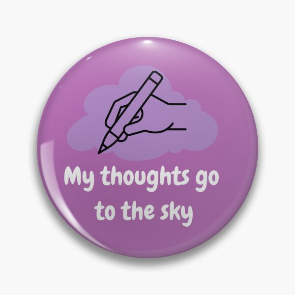 Item preview, MY THOUGHT GO TO THE SKY designed and sold by ROCKSDIME.