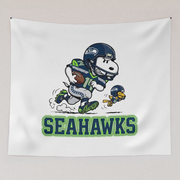 Item preview, snoopy and woodstock seattle football action fan designed and sold by TeresaKeeton2.