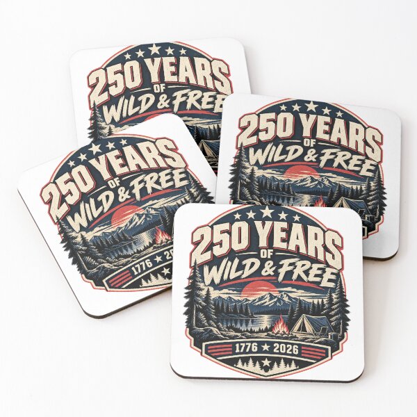 Item preview, 250 Years Wild And Free America designed and sold by ABprintstudio.