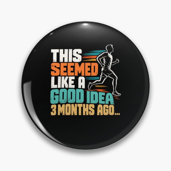 Item preview, This Seemed Like A Good Idea Funny Marathon Runner Running designed and sold by stmpdwrld.
