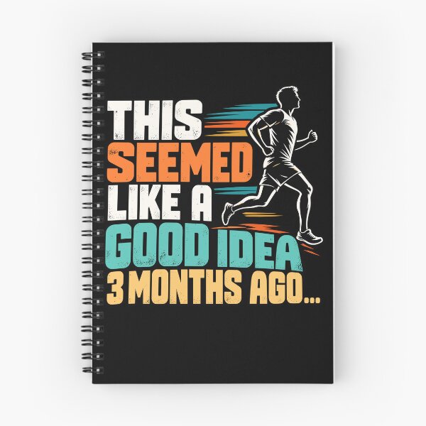 Item preview, This Seemed Like A Good Idea Funny Marathon Runner Running designed and sold by stmpdwrld.
