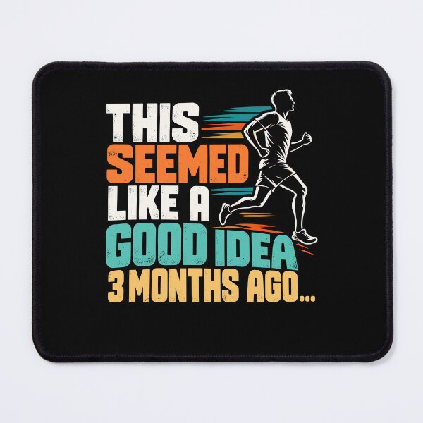 Item preview, This Seemed Like A Good Idea Funny Marathon Runner Running designed and sold by stmpdwrld.