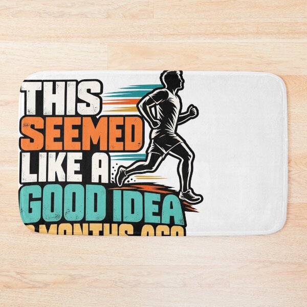 Item preview, This Seemed Like A Good Idea Funny Marathon Runner Running designed and sold by stmpdwrld.