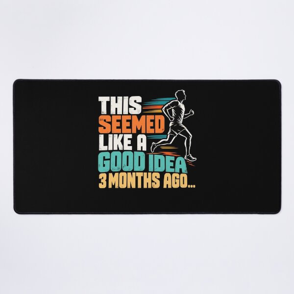Item preview, This Seemed Like A Good Idea Funny Marathon Runner Running designed and sold by stmpdwrld.