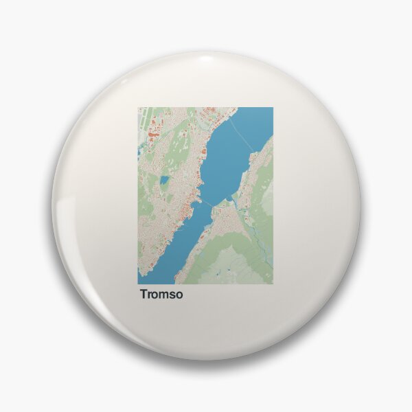 Item preview, Tromso Minimalistic Map Art designed and sold by MapsNerd.