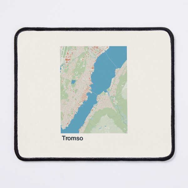 Item preview, Tromso Minimalistic Map Art designed and sold by MapsNerd.