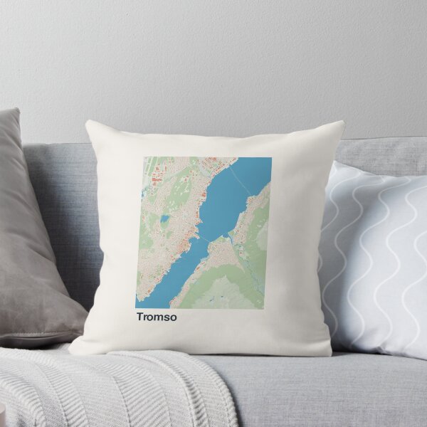 Item preview, Tromso Minimalistic Map Art designed and sold by MapsNerd.