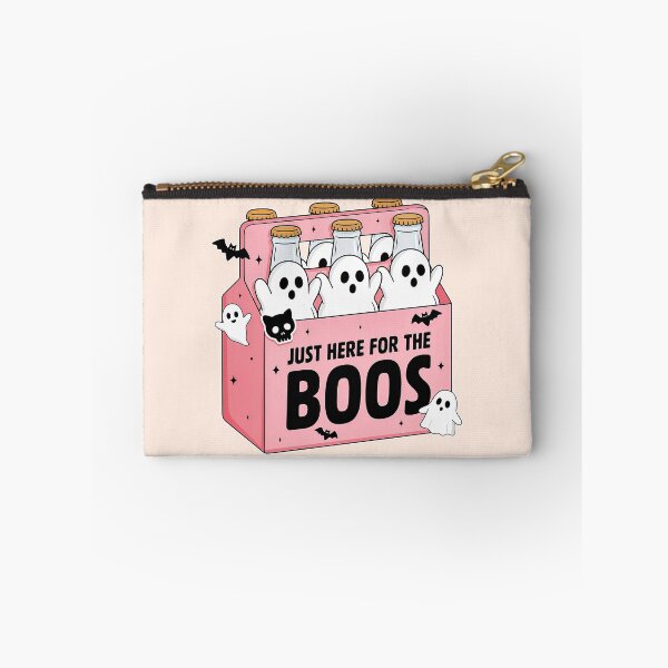 Item preview, Just Here for the Boos Pink Ghost Beer Six Pack Clipart designed and sold by zozo-shop.