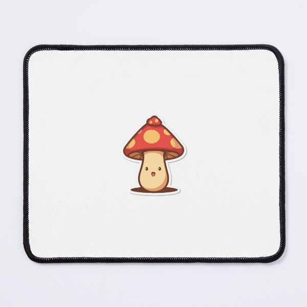 Item preview, Cute Cottagecore Mushroom Character designed and sold by DriftwoodArt7.