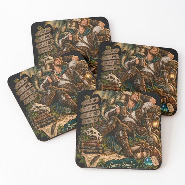 Item preview, Same Soul Different Worlds Fantasy Adventure designed and sold by LosthopeCreations.