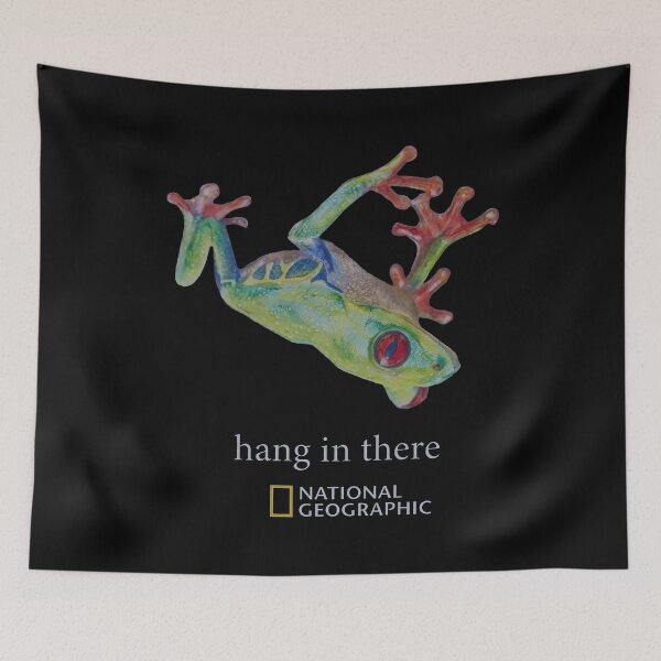 Item preview, Frog Hang In There National Geographic designed and sold by Ibrahimott.