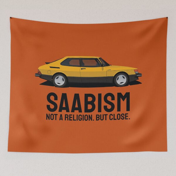 Item preview, SAABISM – Not a Religion. But Close. SAAB 900 Turbo designed and sold by knappidesign.