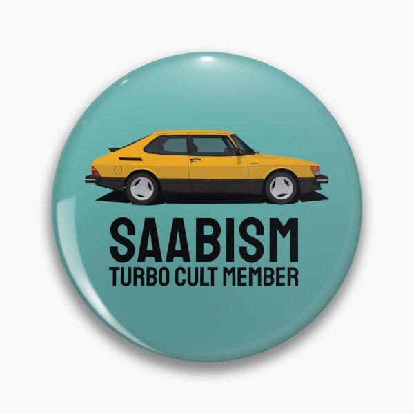 Item preview, SAABISM – Turbo Cult Member. SAAB 900 Turbo designed and sold by knappidesign.