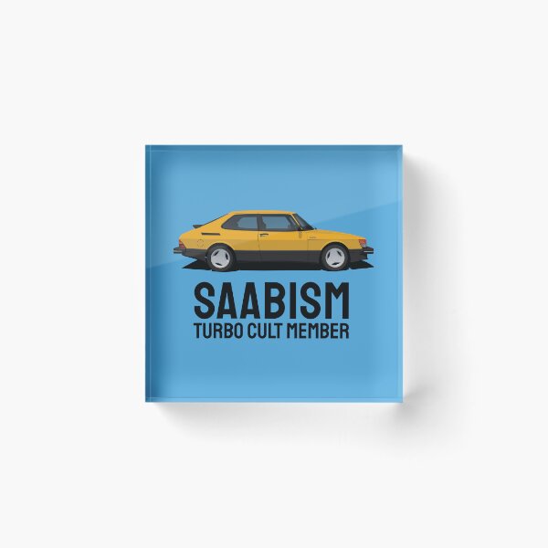 Item preview, SAABISM – Turbo Cult Member. SAAB 900 Turbo designed and sold by knappidesign.