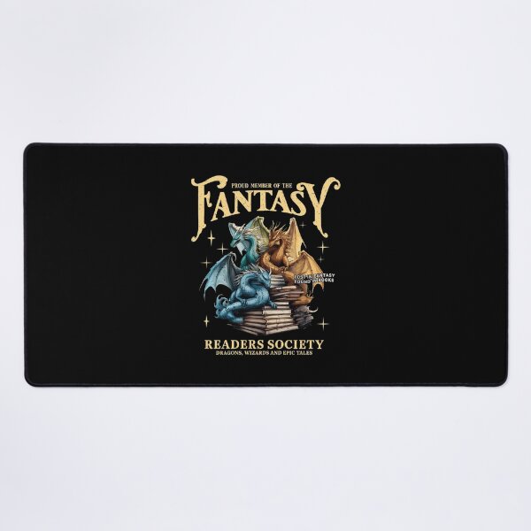 Item preview, Fantasy Readers Society Dragons Books Lover designed and sold by burmside48.