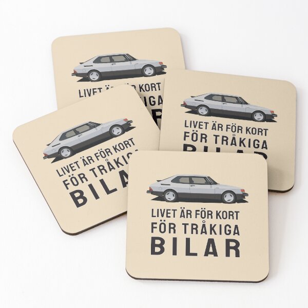 Item preview, Livet är för kort för tråkiga bilar - Saab 900 Turbo designed and sold by knappidesign.
