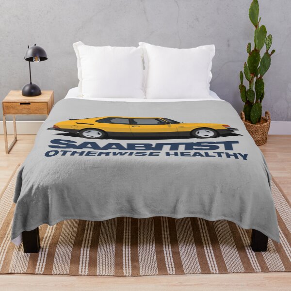 Item preview, Saabitist, otherwise healthy - yellow SAAB 900 Turbo Aero designed and sold by knappidesign.