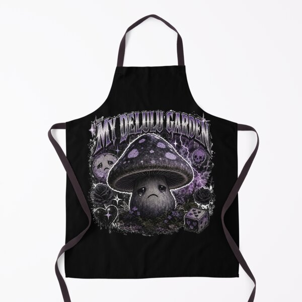 Item preview, My Delulu Garden Dark Crying Mushroom Grunge Aesthetic designed and sold by Yellowriversss.