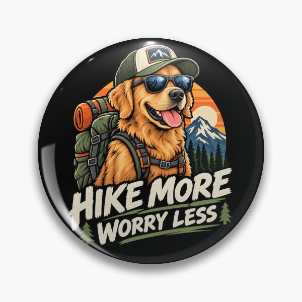 Item preview, Hiking Adventure Outdoor Mountain Trail Lover Retriever Labrador Gift designed and sold by w1ckerman.