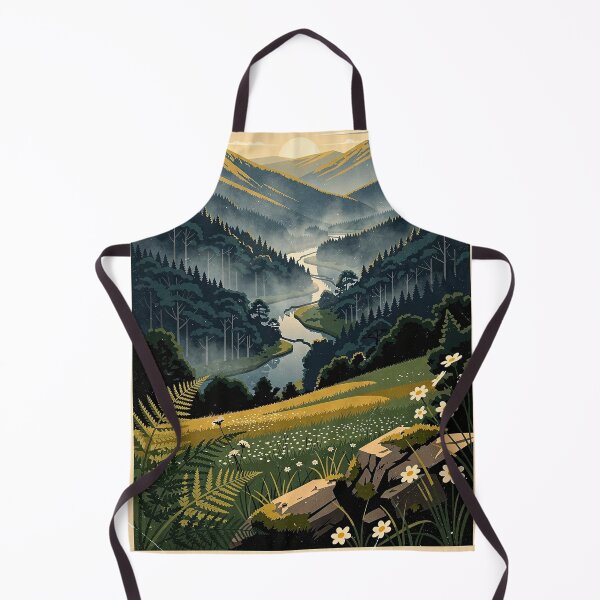 Item preview, Great Smoky Mountains National Park Vintage Travel Art designed and sold by Teelogic.
