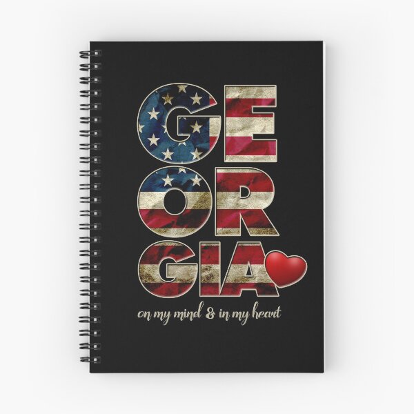 Item preview, Georgia In My Heart Gift Proud Strong Awesome Design America US Flag designed and sold by djpraxis.
