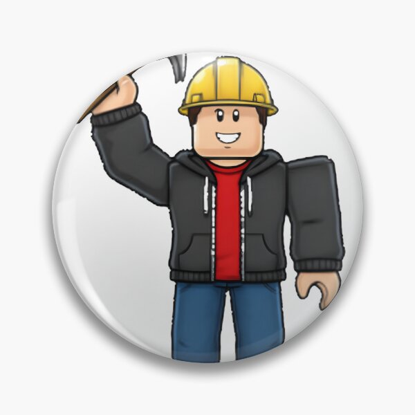 Artikelvorschau, Roblox Builder-inspirierte Zeichenkunst für Gamer und Kreative entworfen und verkauft von Prokop.