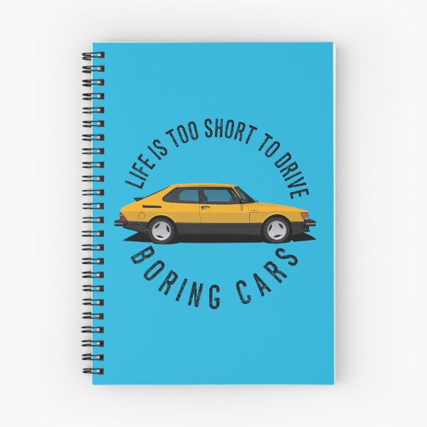 Item preview, Life is too short to drive boring cars - Saab 900 Turbo - Yellow designed and sold by knappidesign.