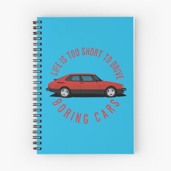 Item preview, Life is too short to drive boring cars - Saab 900 Turbo - Red designed and sold by knappidesign.