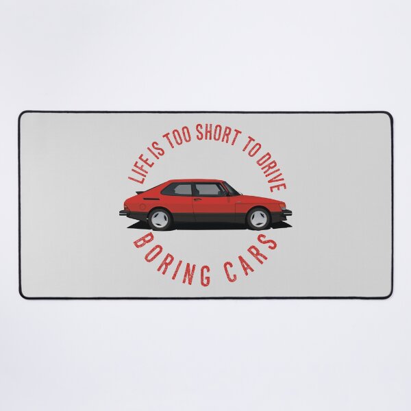 Item preview, Life is too short to drive boring cars - Saab 900 Turbo - Red designed and sold by knappidesign.