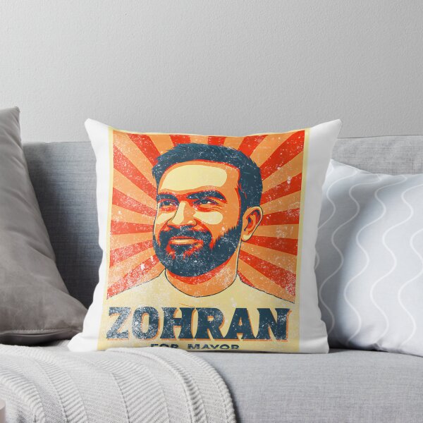 Item preview, Zohran for Mayor Vintage Style Campaign Poster Design designed and sold by Wedoart-shop.