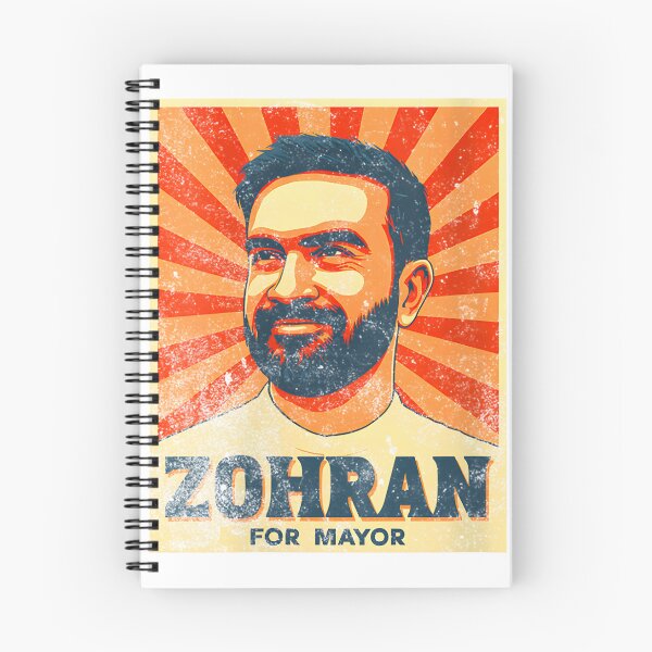 Item preview, Zohran for Mayor Vintage Style Campaign Poster Design designed and sold by Wedoart-shop.
