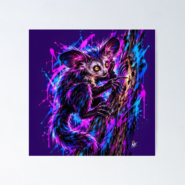 Item preview, Aye-Aye with Long Fingers designed and sold by srangiem-cc.