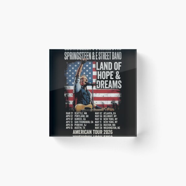 Item preview, Bruce Springsteen E Street Band - American Tour 2026 designed and sold by mtourjabouv.
