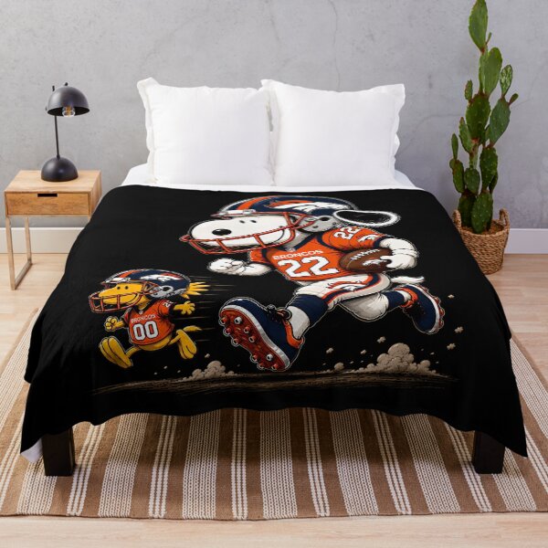 Item preview, Football Team Denver Broncos Snoopy designed and sold by PopArtDarkness.