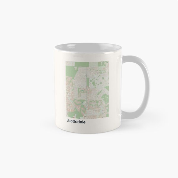 Item preview, Scottsdale Minimalistic Map Art designed and sold by MapsNerd.