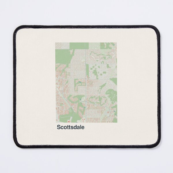 Item preview, Scottsdale Minimalistic Map Art designed and sold by MapsNerd.