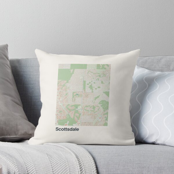 Item preview, Scottsdale Minimalistic Map Art designed and sold by MapsNerd.