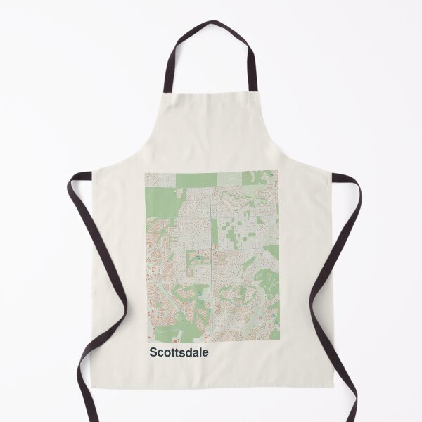 Item preview, Scottsdale Minimalistic Map Art designed and sold by MapsNerd.