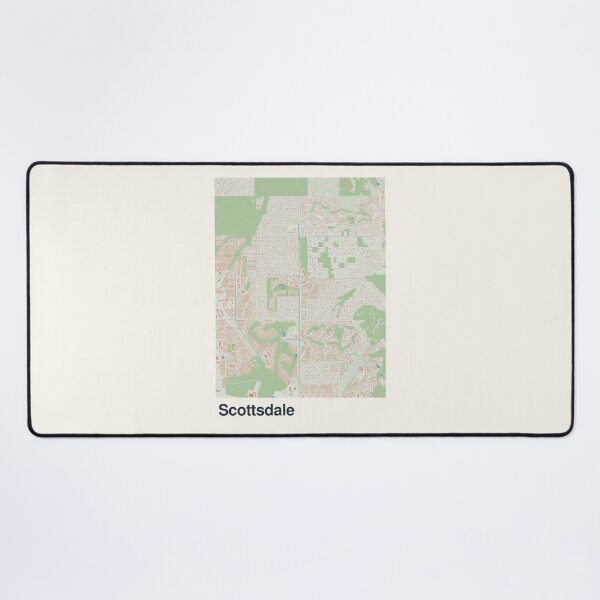 Item preview, Scottsdale Minimalistic Map Art designed and sold by MapsNerd.