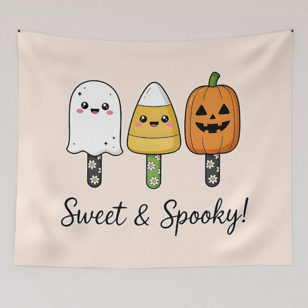 Item preview, Kawaii Halloween Ice Pops Sweet and Spooky Clipart designed and sold by zozo-shop.