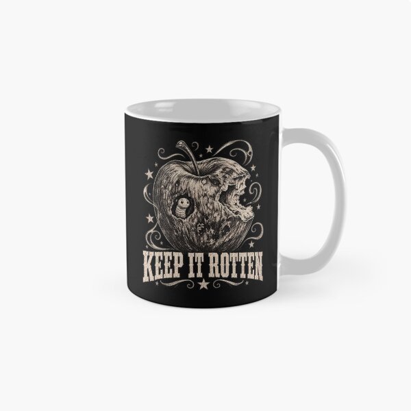 Item preview, Keep It Rotten Stipple Apple Worm Vintage Soft Grunge Aesthetic designed and sold by Yellowriversss.