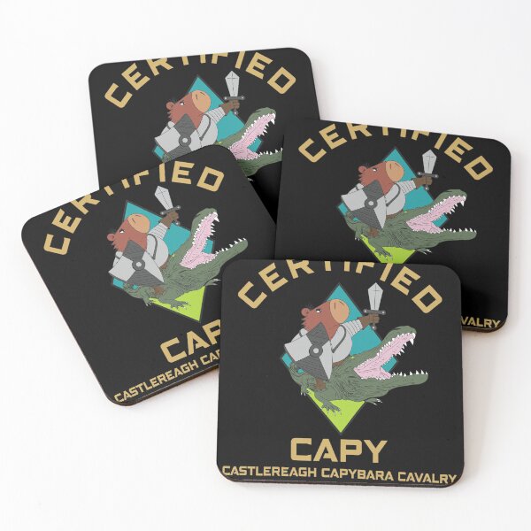 Item preview, Certified Capybara Cavalry Ice Hockey Club designed and sold by SRIAHREGALADO.